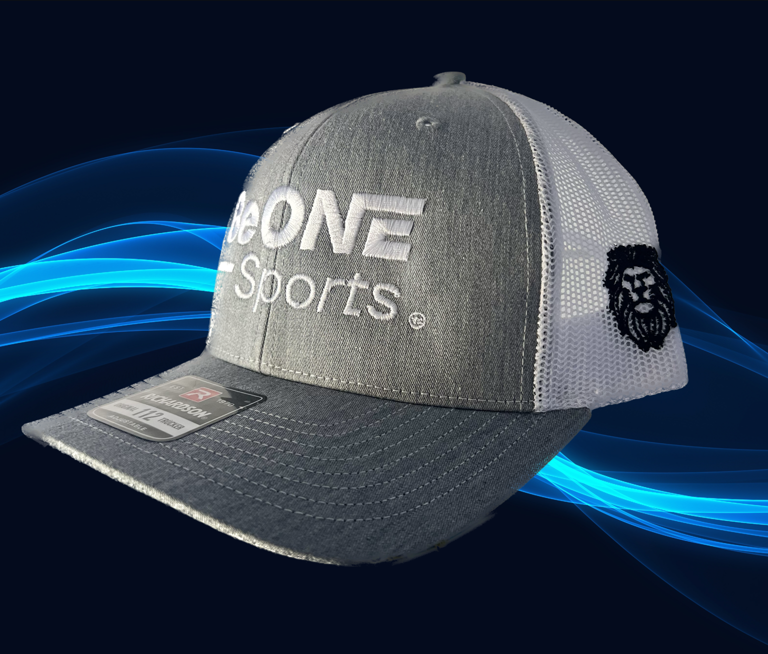 BOS Trucker Hat Grey/White BeONE Sports